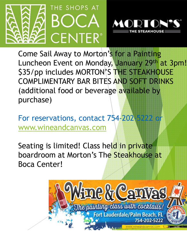 Events at Boca Center